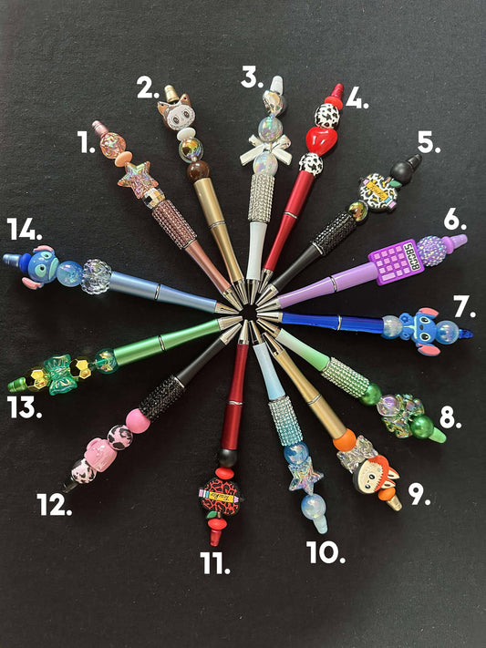 Beaded Pens – Cute, Chunky & Custom!